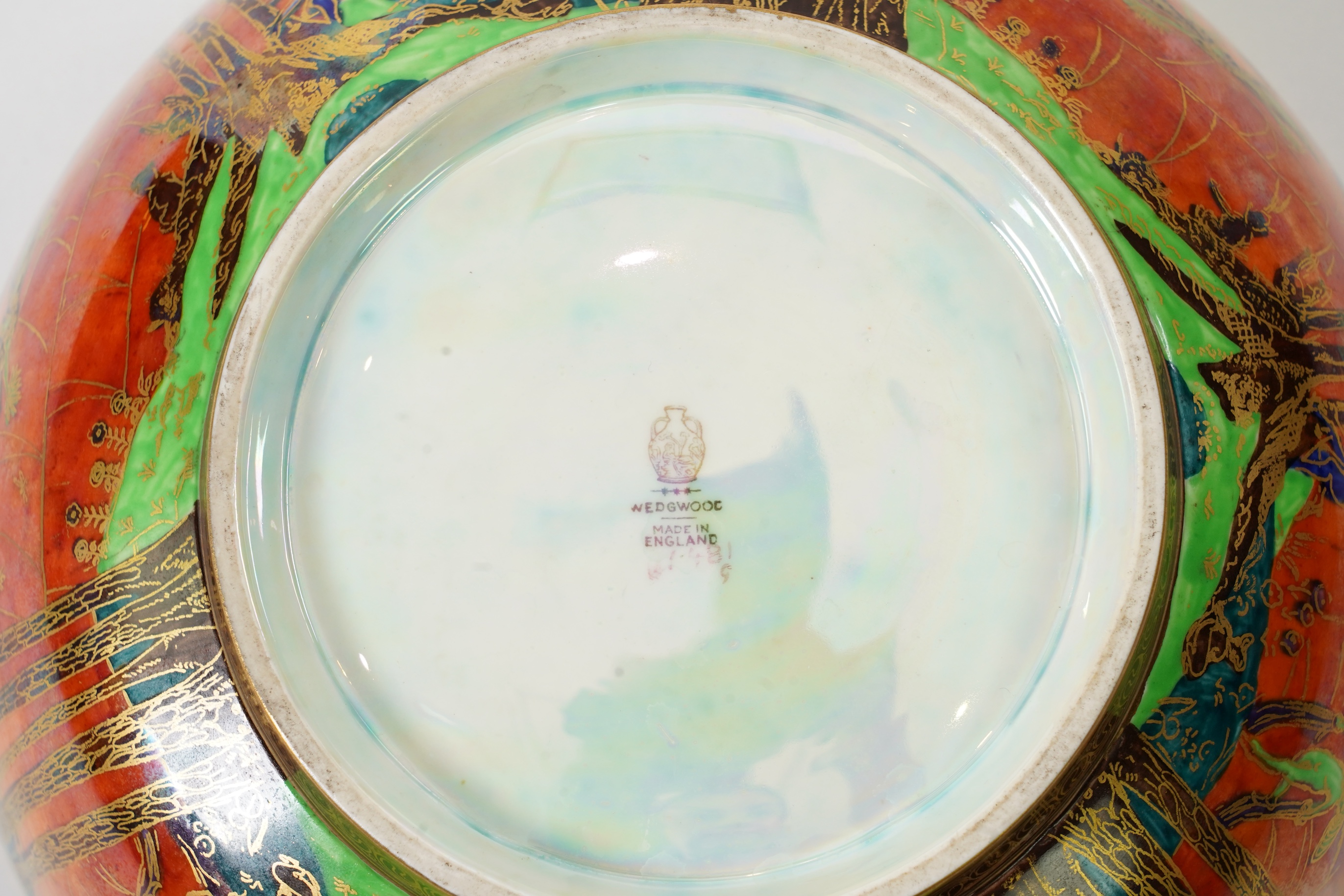 Daisy Makeig-Jones (1881-1945) for Wedgwood: A Fairyland lustre Imperial bowl